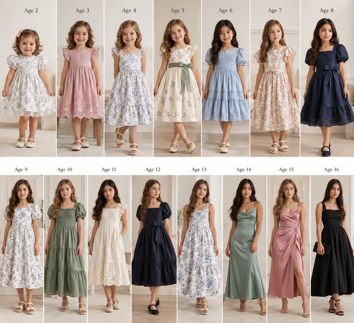 Girls' dress collection