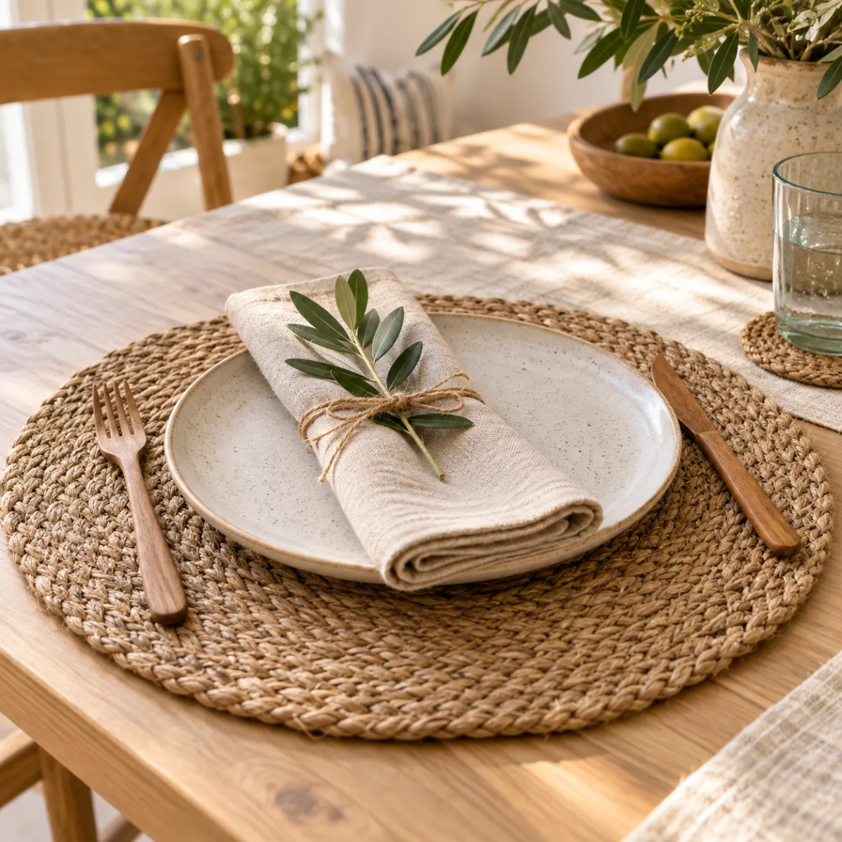 Jute placemat style one
