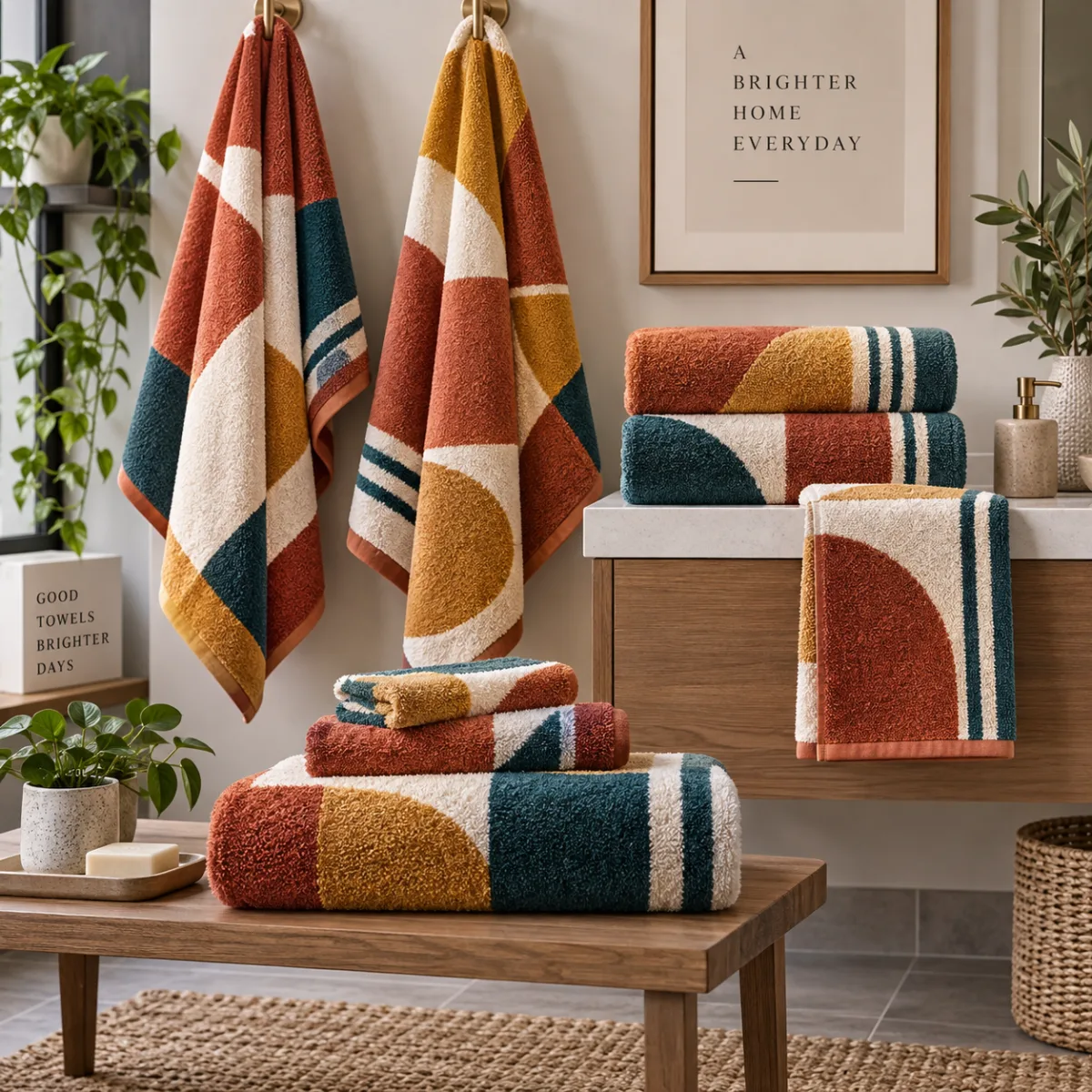 Towel collection style four
